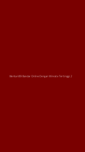 Tampilan Antarmuka Aplikasi Mentari89 Bandar Online Dengan Winrate Tertinggi - 2