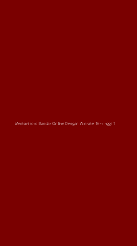 Tampilan Antarmuka Aplikasi Mentaritoto Bandar Online Dengan Winrate Tertinggi - 1