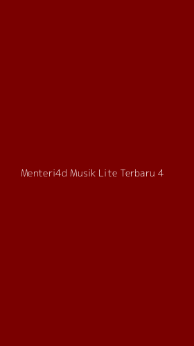 Tampilan Antarmuka Aplikasi Menteri4d Musik Lite Terbaru - 4