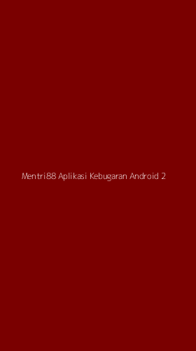 Tampilan Antarmuka Aplikasi Mentri88 Aplikasi Kebugaran Android - 2