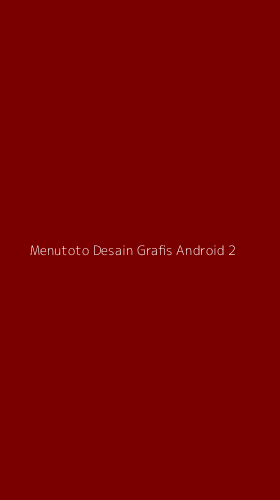 Tampilan Antarmuka Aplikasi Menutoto Desain Grafis Android - 2