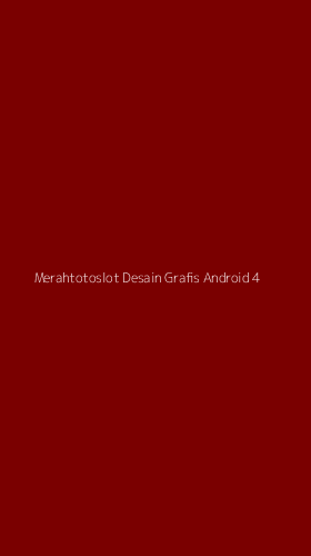 Tampilan Antarmuka Aplikasi Merahtotoslot Desain Grafis Android - 4