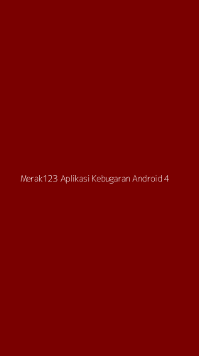 Tampilan Antarmuka Aplikasi Merak123 Aplikasi Kebugaran Android - 4
