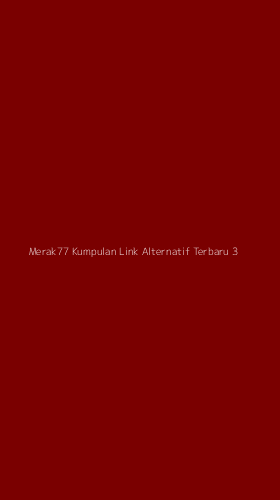 Tampilan Antarmuka Aplikasi Merak77 Kumpulan Link Alternatif Terbaru - 3