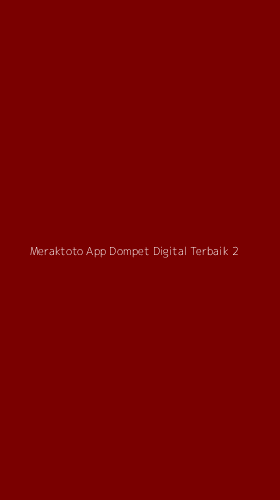 Tampilan Antarmuka Aplikasi Meraktoto App Dompet Digital Terbaik - 2