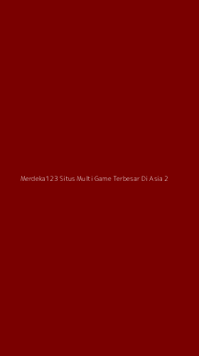 Tampilan Antarmuka Aplikasi Merdeka123 Situs Multi Game Terbesar Di Asia - 2