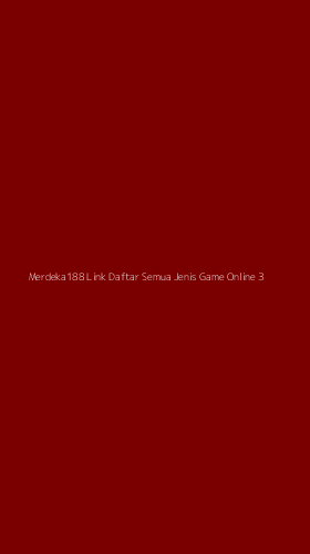 Tampilan Antarmuka Aplikasi Merdeka188 Link Daftar Semua Jenis Game Online - 3
