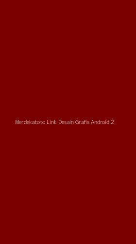 Tampilan Antarmuka Aplikasi Merdekatoto Link Desain Grafis Android - 2