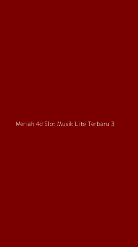 Tampilan Antarmuka Aplikasi Meriah 4d Slot Musik Lite Terbaru - 3