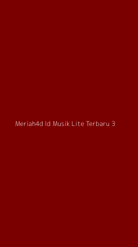 Tampilan Antarmuka Aplikasi Meriah4d Id Musik Lite Terbaru - 3