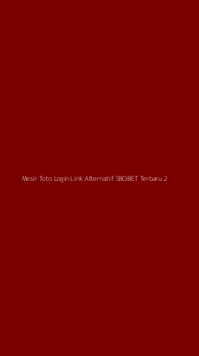 Tampilan Antarmuka Aplikasi Mesir Toto Login Link Alternatif Sbobet Terbaru - 2