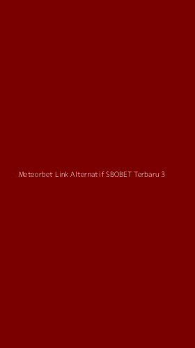 Tampilan Antarmuka Aplikasi Meteorbet Link Alternatif Sbobet Terbaru - 3
