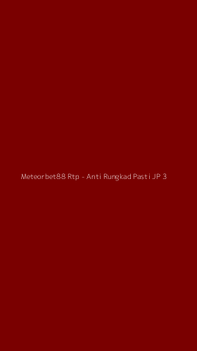 Tampilan Antarmuka Aplikasi Meteorbet88 Rtp - Anti Rungkad Pasti JP - 3