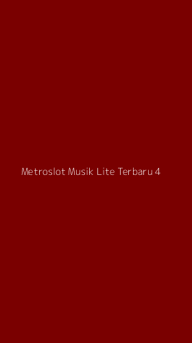 Tampilan Antarmuka Aplikasi Metroslot Musik Lite Terbaru - 4