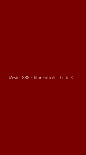 Tampilan Antarmuka Aplikasi Mevius 888 Editor Foto Aesthetic - 3