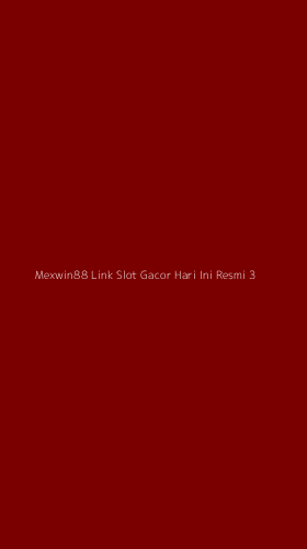 Tampilan Antarmuka Aplikasi Mexwin88 Link Slot Gacor Hari Ini Resmi - 3