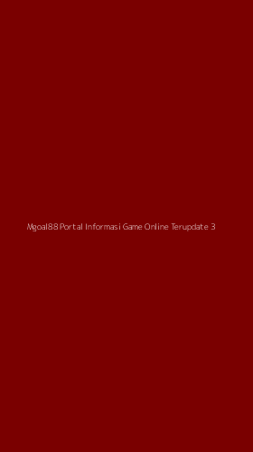 Tampilan Antarmuka Aplikasi Mgoal88 Portal Informasi Game Online Terupdate - 3