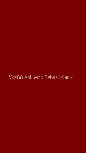 Tampilan Antarmuka Aplikasi Mgs88 Apk Mod Bebas Iklan - 4