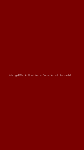 Tampilan Antarmuka Aplikasi Mhtogel Wap Aplikasi Portal Game Terbaik Android - 4