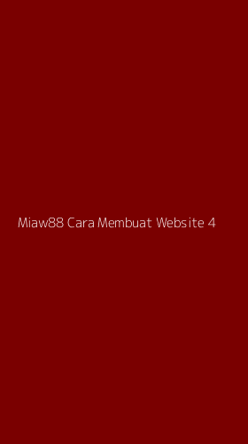Tampilan Antarmuka Aplikasi Miaw88 Cara Membuat Website - 4