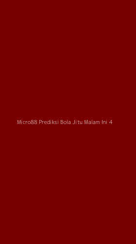 Tampilan Antarmuka Aplikasi Micro88 Prediksi Bola Jitu Malam Ini - 4