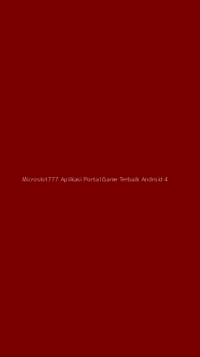 Tampilan Antarmuka Aplikasi Microslot777 Aplikasi Portal Game Terbaik Android - 4