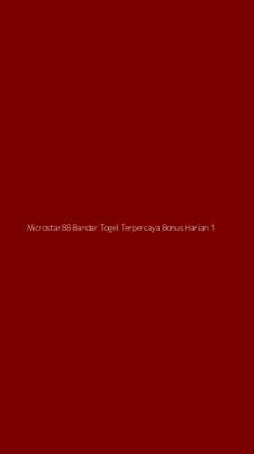 Tampilan Antarmuka Aplikasi Microstar88 Bandar Togel Terpercaya Bonus Harian - 1