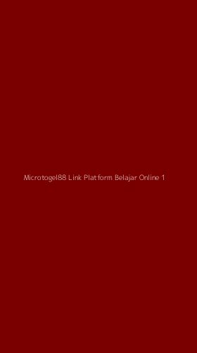 Tampilan Antarmuka Aplikasi Microtogel88 Link Platform Belajar Online - 1