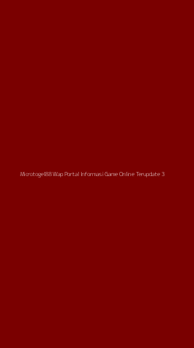 Tampilan Antarmuka Aplikasi Microtogel88 Wap Portal Informasi Game Online Terupdate - 3