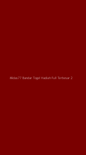Tampilan Antarmuka Aplikasi Midas77 Bandar Togel Hadiah Full Terbesar - 2