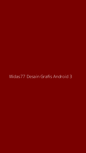 Tampilan Antarmuka Aplikasi Midas77 Desain Grafis Android - 3