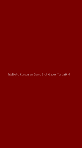 Tampilan Antarmuka Aplikasi Midtoto Kumpulan Game Slot Gacor Terbaik - 4