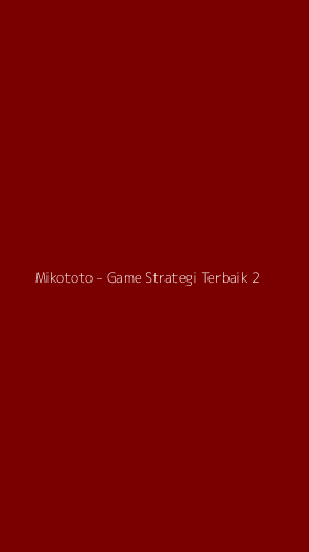 Tampilan Antarmuka Aplikasi Mikototo - Game Strategi Terbaik - 2