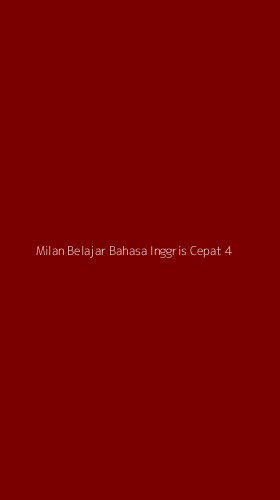 Tampilan Antarmuka Aplikasi Milan Belajar Bahasa Inggris Cepat - 4