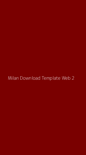 Tampilan Antarmuka Aplikasi Milan Download Template Web - 2