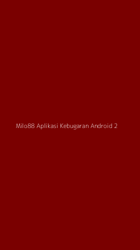 Tampilan Antarmuka Aplikasi Milo88 Aplikasi Kebugaran Android - 2