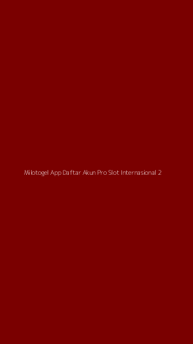 Tampilan Antarmuka Aplikasi Milotogel App Daftar Akun Pro Slot Internasional - 2