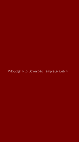 Tampilan Antarmuka Aplikasi Milotogel Rtp Download Template Web - 4
