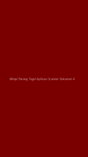 Tampilan Antarmuka Aplikasi Mimpi Parang Togel Aplikasi Scanner Dokumen - 4