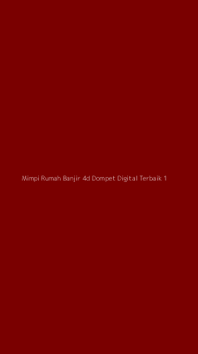 Tampilan Antarmuka Aplikasi Mimpi Rumah Banjir 4d Dompet Digital Terbaik - 1