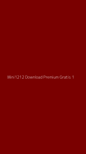 Tampilan Antarmuka Aplikasi Mini1212 Download Premium Gratis - 1