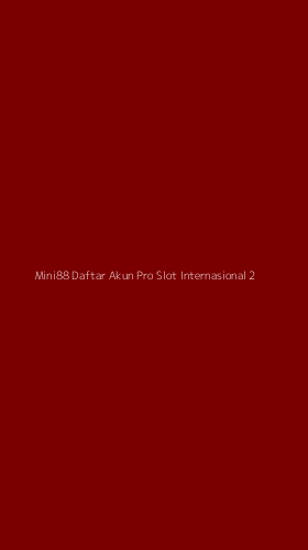 Tampilan Antarmuka Aplikasi Mini88 Daftar Akun Pro Slot Internasional - 2