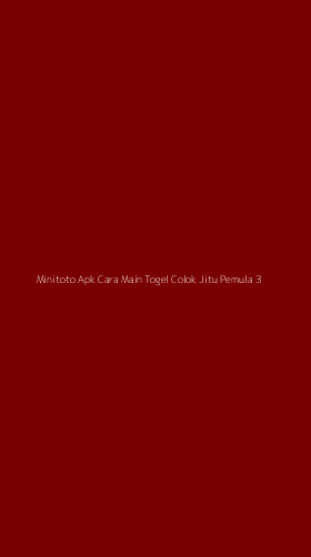 Tampilan Antarmuka Aplikasi Minitoto Apk Cara Main Togel Colok Jitu Pemula - 3