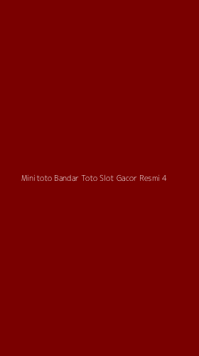 Tampilan Antarmuka Aplikasi Minitoto Bandar Toto Slot Gacor Resmi - 4