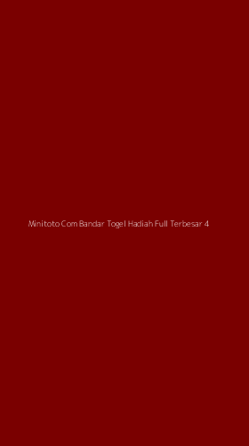 Tampilan Antarmuka Aplikasi Minitoto Com Bandar Togel Hadiah Full Terbesar - 4