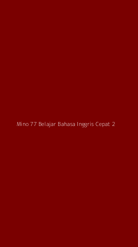 Tampilan Antarmuka Aplikasi Mino 77 Belajar Bahasa Inggris Cepat - 2