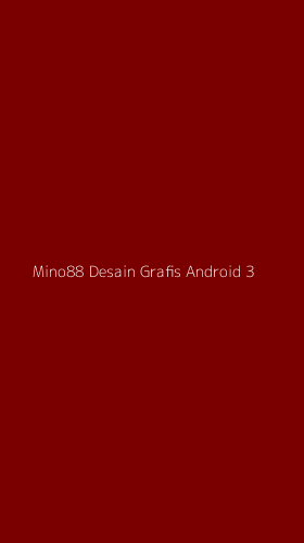 Tampilan Antarmuka Aplikasi Mino88 Desain Grafis Android - 3