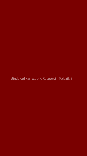 Tampilan Antarmuka Aplikasi Minsk Aplikasi Mobile Responsif Terbaik - 3