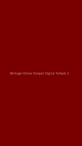 Tampilan Antarmuka Aplikasi Mintogel Online Dompet Digital Terbaik - 2
