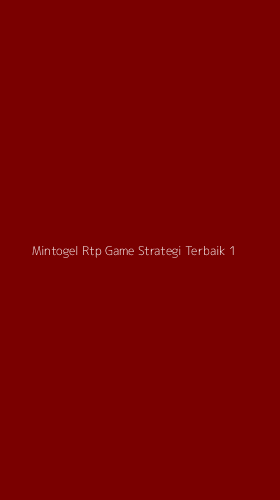 Tampilan Antarmuka Aplikasi Mintogel Rtp Game Strategi Terbaik - 1